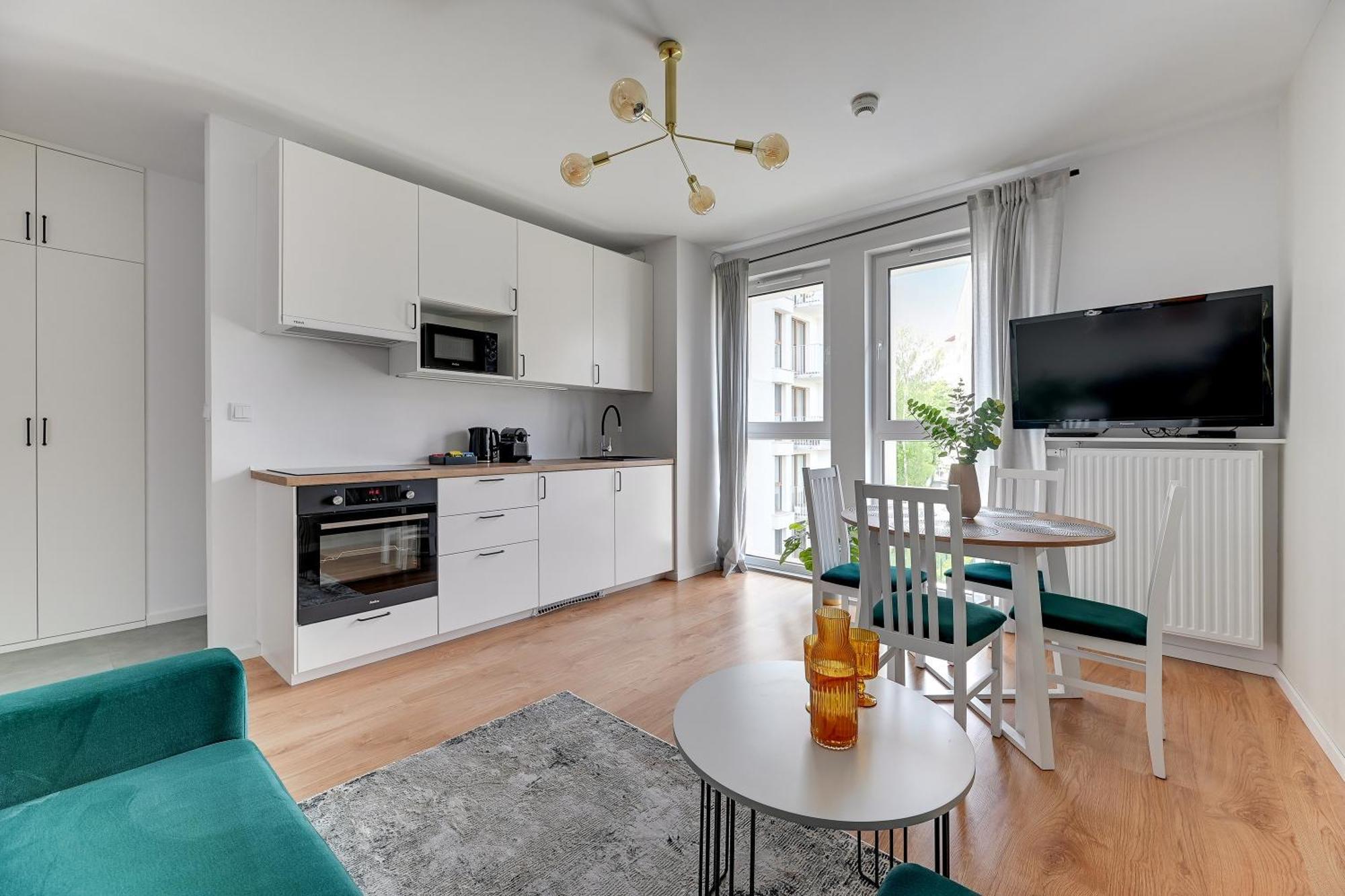 Aura 40 City Center By Downtown Apartments Danzig Zimmer foto
